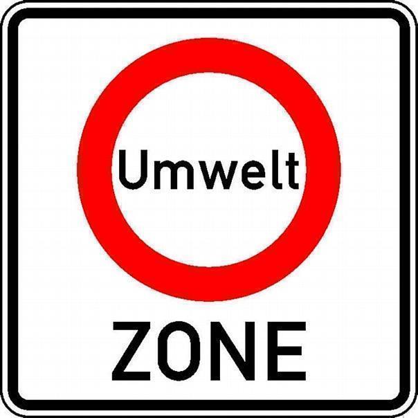 Neues Verkehrsschild Umweltzone